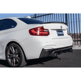 Suvneer Motorsports Suvneer MP Designed F22 Carbon Fiber Trunk Spoiler F22CFPSPOILER