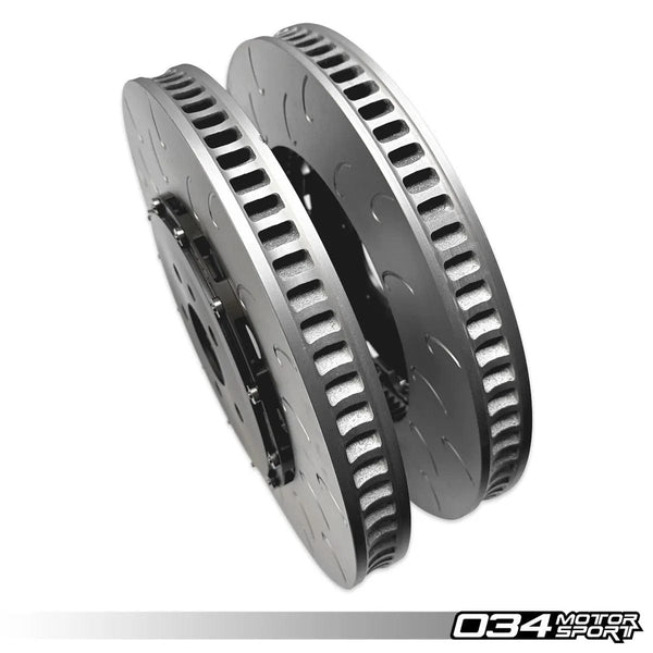 034Motorsport 2-Piece Floating Front Brake Rotor Upgrade Kit - Audi 8Y ...