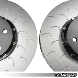 2-Piece Floating Front Brake Rotor Upgrade - BMW G20 M340i / Toyota A90/A91 GR Supra by 034 Motorsport 034-301-1020