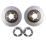 034 Motorsport 2-Piece Floating Rear Brake Rotor Upgrade - Porsche 911 GT3 / 991.1 / 991.2