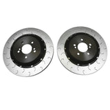 034 Motorsport 2-Piece Floating Rear Brake Rotor Upgrade Kit - BMW F8X / M3 / M4 / M2 Competition by 034 Motorsport 034-301-2016