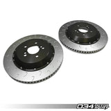034 Motorsport 2-Piece Floating Rear Brake Rotor Upgrade Kit - BMW F8X / M3 / M4 / M2 Competition by 034 Motorsport 034-301-2016