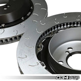 034 Motorsport 2-Piece Floating Rear Brake Rotor Upgrade Kit - BMW F8X / M3 / M4 / M2 Competition by 034 Motorsport 034-301-2016