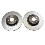 2-Piece Floating Rear Brake Rotor Upgrade - BMW G20 M340i / Toyota A90/A91 GR Supra by 034 Motorsport 034-301-2018