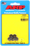 ARP 1/4-28 Black Coarse Hex Nut Kit (5/PKG)