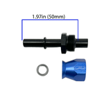 Precision Raceworks Precision Raceworks PTFE AN6 Fitting to 7.89mm Male QC 201-0176