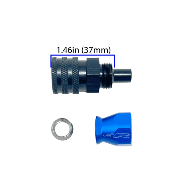 Precision Raceworks AN6 PTFE to 3/8