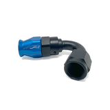 Precision Raceworks Precision Raceworks PTFE Fuel Line Fitting 135 degree AN-6 Female Flare 201-0222