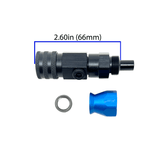Precision Raceworks Precision Raceworks PTFE AN6 to 3/8" Female Swivel QC with 1/8" NPT Port 201-0241