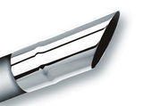 Borla Borla Universal Polished Tip Single Round Angle-Cut (inlet 2 1/2in. Outlet 2 1/2in) BOR-20107