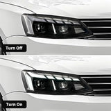 VLAND LED Headlights - VW MK6 Jetta by VLAND YHA-ST-8171