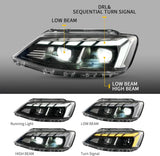 VLAND LED Headlights - VW MK6 Jetta by VLAND YHA-ST-8171