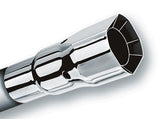 Borla Borla Universal Polished Tip Single Square Intercooled (inlet 2 1/4in. Outlet 2 1/2 x 2 3/4in) BOR-20112