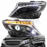 VLAND LED Headlights - Mercedes W447 V-Class Vito by VLAND YHA-VT-8161B-P02