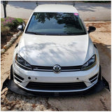 CJM Industries Chassis Mounted Splitter V3 - VW MK7 Golf R (NLA)