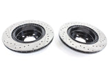 Stoptech Rear Stoptech Cross Drilled & Slotted Rotors - F3X 28i | 20i (300x20) (SCRATCH AND DENT) 127.34143L-R-SND