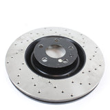 Stoptech Front Stoptech Cross Drilled Rotors - Set of 2 Rotors (345x30mm) (SCRATCH AND DENT) 128.33087L-R-SND