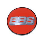 BBS Center Cap 70.6mm Red/Silver (Sold Each) by BBS 10.02.3605