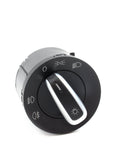 European Headlight Switch w/ Chrome Accent | Mk5 | Mk6 by Aftermarket 5ND941431AXSH