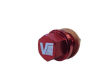 Velt Sport Magnetic Oil Drain Plug Kit VW/Audi With Metal Oil Pans by Velt Sport MGNTC-DR-RED