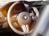 AutoTecknic Dry Carbon Battle Version Shift Paddles - F87 M2 | F80 M3 | F82/ F83 M4 | F10 M5 LCI | F06/ F12/ F13 M6 | F85 X5M | F86 X6M by AutoTecknic ATK-BM-0164-DCM-12