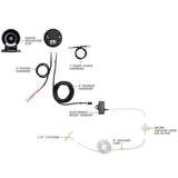 GlowShift Gauges Elite 10 Color 30 PSI Boost/Vacuum Gauge GS-ET01
