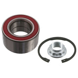 Wheel Bearing Kit with Axle Nut & Circlip - BMW/MINI by Febi 33411124358-FEB