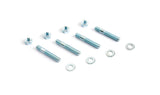 Cometic Carburetor Studs 2in Zinc Plated - Set of 4 With Washers and Nuts by Cometic CGS-CF1001