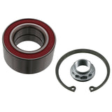Wheel Bearing Kit with Axle Nut & Circlip - BMW by Febi 33411130617-FEB