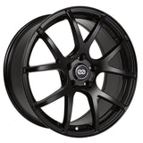 Enkei Wheels M52 17" 5x108 Matte Black by Enkei 480-775-3138BK