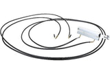 Convertible Top Cylinder wLines Rear Right - Mercedes | 2308001072