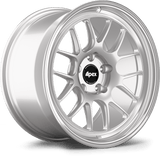Apex Wheels ML-7RT 18" 5x120 Machined Lip - Race Silver by Apex Wheels