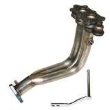 Techtonics Mk1 Stainless Dual Downpipe (Fits Mk2/Mk3 Manifold) 2.25″ Exit by Techtonics