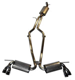 Techtonics Stainless Touareg Mk1 3.2L V6 (VR6) Ex. Dual 2.25" w/ Borla