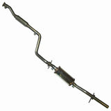 Techtonics Stainless 2" Exhaust Cat Back '80-'84 Jetta I 8v w/Magnaflow
