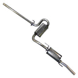 Techtonics Stainless Exhaust Cat Back Passat VR6 '92-'94, 2.5" w/Borla M