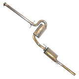 Techtonics 2.5" Stainless Exhaust Mk3 Jetta VR6 w/Dual Borlas