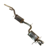 Techtonics Stainless Ex Audi A4 V6 Quatttro 96-01 Dual tip, Magnaflow