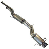 Techtonics Audi S4 '00-'02 2.7T, Stainless Dual 2.5" EX. Fits 2.5" Downpipe