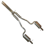 Techtonics Stainless Ex Audi A6 2.7T '98-'01 Dual 2.5"