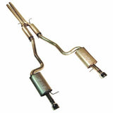 Techtonics Stainless Ex. Allroad 2.7T '99-'05, A6 '02-'05, Full Dual 2.5"