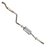 Techtonics Stainless 2.25" TT Ex. Cat Back '80-'84 Jetta 1 8V