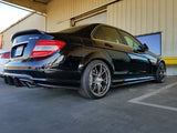 Suvneer Motorsports Suvneer W204 Rear Bumper Carbon Fiber Splitters