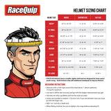 RaceQuip PRO25 SA2025 Corsa Red Helmet by RaceQuip