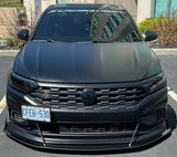Ventus Autoworks Lip Version Front Splitter with Silver Support Rods - VW | MK7 | Jetta GLI (SCRATCH AND DENT)