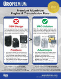 Auto Trans Oil Pan - BMW by URO Premium 28108070791PRM-URP