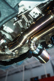 Valvetronic Porsche 718 GT4 / Boxter Spyder Valved Sport Exhaust System by Valvetronic POR.718.GT4.VSES.TI
