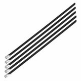 Nuke Performance Stainless steel locking ties, 4.6mm x 200mm Black, 5pcs by Nuke Performance 290-01-103