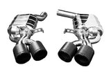 Capristo ECE Valved Exhaust w/ Carbon Tips (OE Actuators) - Audi / C8 / RS6 / RS7 by Capristo