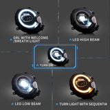 VLAND LED Headlights - MINI / R55 / R56 / R57 / R58 / R59 / Cooper by VLAND YAA-MN-0362-RHD-P02